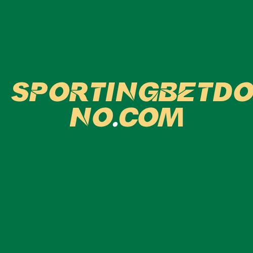 Logo da SPORTINGBETDONO